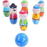 Pirate bowling set, Bigjigs