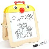 Magnetic board 2 in 1 Cheerful little baby, +3 years, Topbright