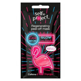 Neon Glow in Pink regenerierende Peeling-Maske, 10 ml, Selfie Project