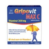Gripovit Max C 850 mg, 10 Portionsbeutel, Zdrovit