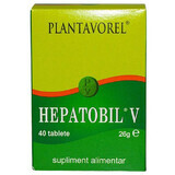 Hepatobil V, 40 Tabletten, Plantavorel