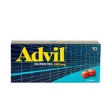 Advil Ibuprofen, 200 mg, 10er-Pack, Gsk