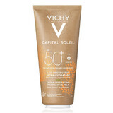 Vichy Capital Soleil Sonnenschutz für Gesicht und Körper SPF 50+ nachhaltig entwickelt, 200 ml