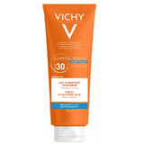 Vichy Capital Soleil Feuchtigkeitsspendende Sonnenschutzmilch für Gesicht und Körper SPF 30, 300 ml
