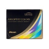 Kosmetische Kontaktlinsen Air Optix Colors, Turquoise, 2 Linsen, Alcon