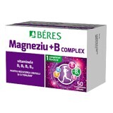 Magnesium + B-Komplex, 50 Filmtabletten, Beres Pharmaceuticals Co
