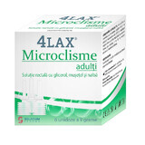 Microclism Erwachsene 4Lax, 6 Einheiten x 9 g, Solacium Pharma