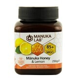 Miere de manuka poliflora cu lamaie MGO 85+, 250 g, Manuka Lab