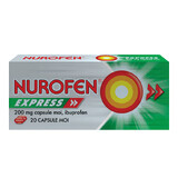 Nurofen Express 200 mg, 20 soft capsules, Reckitt Benckiser Healthcare