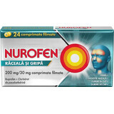 Nurofen Erkältung und Grippe 200mg, 24 Tabletten, Reckitt Benckiser Healthcare