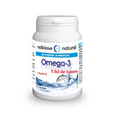 Omega 3 Lachsöl und Vitamin E, 30 Kapseln, Noblesse