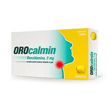 Orocalmin 3 mg mit Zitronengeschmack, 20 Tabletten, Zentiva