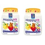 Pachet Happyvit Complex Infant Uno, 50 jeleuri + 50 jeleuri, Solacium