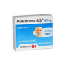 Paracetamol 125 mg, 6 Zäpfchen, Antibiotikum SA