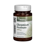 Chrom Picolinat 200 mcg, 100 Tabletten, VitaKing