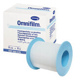 Hypoallergenes Pflaster auf transparenter poröser Folie Omnifilm (900435), 5cmx5m, Hartmann