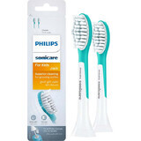 Elektrische Zahnbürste Nachfüllpackungen für Kinder ab 7 Jahren, 2 Stück, Philips Sonicare