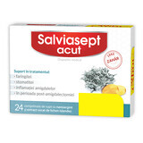 Salviasept Akut zuckerfrei, 24 Tabletten, Natur Produkt