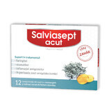Salviasept ACUTE, zuckerfrei, 12 Tabletten, Zdrovit
