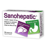 Sanohepatic, 30 capsule, Zdrovit