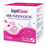 SeptiClean Kochsalzlösung, 20 x 5 ml, Viva Pharma