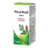 Natural syrup from pine and fir buds, 100 ml, Vitalia