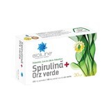 Spirulina + Grüne Gerste, 30 Tabletten, Helcor