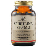 Spirulina 750 mg, 80 vegetarische Kapseln, Solgar