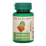 Spiruline et Ganoderma, 60 comprimés, Dacia Plant