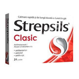 Strepsils Clasic, 24 comprimate, Reckitt Benckiser Healthcare