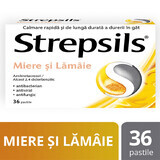 Strepsils Honig und Zitrone, 36 Tabletten, Reckitt Benckiser Healthcare