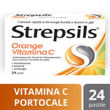 Strepsils Orange Orange Vitamin C, 24 Tabletten, Reckitt Benckiser Healthcare
