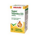Super Vitamin D3 2000IU, 60 Kapseln, Walmark