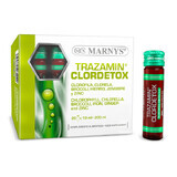 Chlorophyll Ergänzung Trazamin Clordetox, 20 Ampullen, Marnys