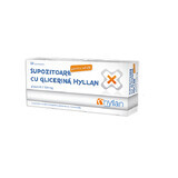 Glycerin-Zäpfchen 2500 mg für Erwachsene, 12 Stück, Hyllan