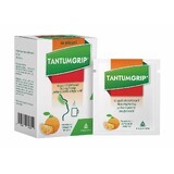 TantumGrip Orangengeschmack 600 mg/10 mg, 10 Tütchen, Angelini
