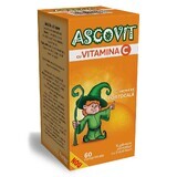 Ascovit mit Vitamin C Orangengeschmack, 60 Tabletten, Omega Pharm