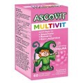 Ascovit Multivit, 60 Tabletten mit Himbeergeschmack, Omega Pharma