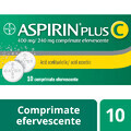 Aspirin Plus C 400 mg/240 mg, 10 Brausetabletten, Bayer