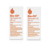 Ulei pentru ingrijirea pielii, 60 ml + 60 ml, Bio Oil