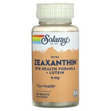 Ultra Zeaxanthin 6 mg Solaray, 30 Kapseln, Secom