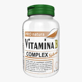Vitamin B-Komplex natürlich, 60 Kapseln, Pro Natura