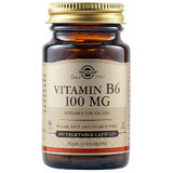 Vitamin B6 100 mg, 100 Kapseln, Solgar