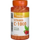 Vitamin C 1000 mg mit Muskatblüte, 100 Tabletten, VitaKing