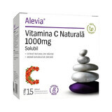 Vitamina C Naturală 1000 mg, 15 plicuri, Alevia