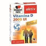 Vitamin D 2000 IU Aktiv, 30 Kapseln, Doppelherz