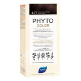 Permanente Haarfarbe Farbton 4.77 Intensives Kastanienbraun, 50 ml, Phyto