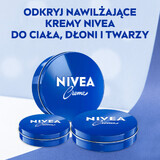 Nivea Creme, Mehrzweckcreme für Gesicht und Körper, 50 ml