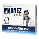 Magnesium + B6, 60 tablets