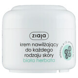 Ziaja, Moisturizing cream for all skin types, white tea, 50 ml